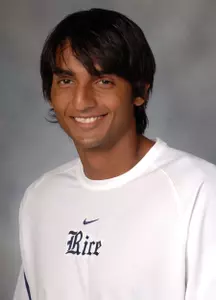 Vishnu Rajam made his season debut at the No. 3 doubles.