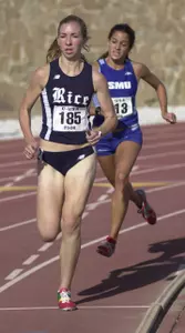 Callie Wells placed fourth in the 1500m.