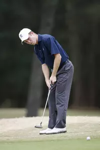 Junior Michael Buttacavoli was the Owls' leading golfer during Monday's opening two rounds of the San Francisco Invitational.