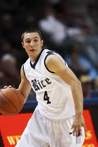 Freshman Connor Frizzelle led Rice's offensive effort.