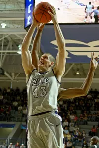 Against Texas A&M, Aleks Perka saw his most significant playing time since being sidelined five games with a knee injury.