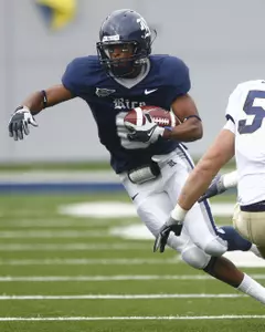 Patrick Randolph caught a pair of touchdown passes for the Owls
