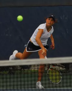 Rebekka Hanle has advanced to the semifinals of the Baylor HEB Women's Invite.