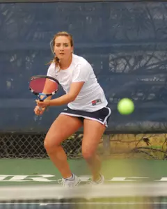 Freshman Jessica Jackson leads the Owls with a 9-1 mark in singles