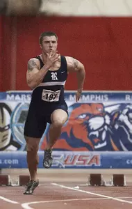 Sam McGuffie posted the second-fasted qualifying time in the 60 while also finishing fifth in the long jump.