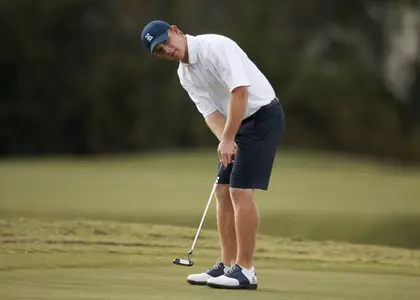 Robert Burrow shot a five-under par 66 during final-round play at the Arizona Intercollegiate.