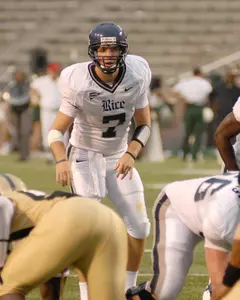 Nick Fanuzzi made his first career start at quarterback in the Owls' game against Texas Tech.