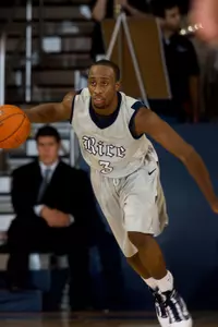 Rice freshman Tamir Jackson scored 18 second-half points in the Owls' 62-58 loss at Tulsa.