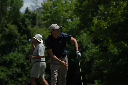 Michael Whitehead shares the second-round lead at the Rod Myers Invitational.