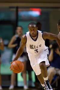 Tamir Jackson has scored in double figures the last four games for the Owls.