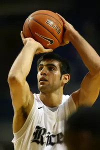 Arsalan Kazemi captured a career-high 17 rebounds and hit 19 points for the Owls in Wednesday's win over the Tigers.