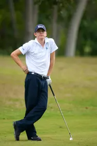 Michael Whitehead is currently in fifth at the Jim West Intercollegiate.