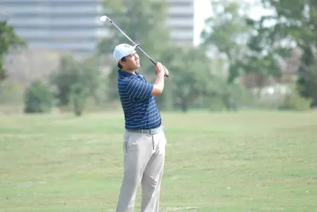 Jeff Wibawa shot a three-over par 219 to finish in a tie for 14th at the Squire Creek Intercollegiate.