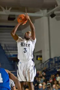 Tamir Jackson's career-high 29 points led the Owls as Rice pulled away from Southern for an 80-65 win Thursday in Tudor Fieldhouse.