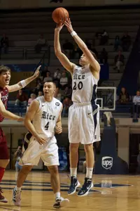 Lucas Kuipers is coming off a season-high 16 points scored in Monday's game against Temple.