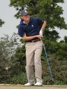 Michael Whitehead is tied for seventh with 18 holes to play at the Louisiana Tech Bulldog Classic.