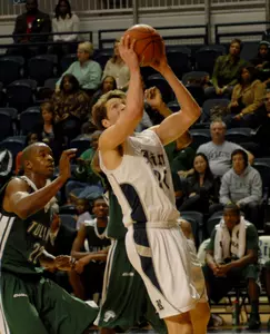 Lucas Kuipers, above, was just one of four Owls who scored in double figures.