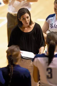 Head coach Genny Volpe.