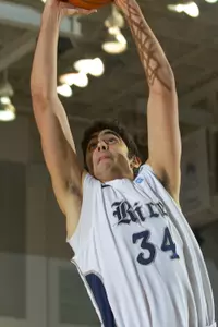 Omar Oraby scored 16 points, grabbed 10 rebounds and tied a school record with six blocks in Saturday's game against Marshall.