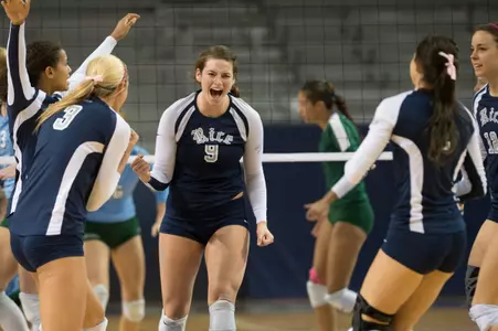 Jillian Humphrey had 11 kills and six blocks