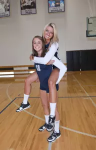 Sunday marks the last home game for Rice's seniors, Nancy Cole and Laurie McNamara