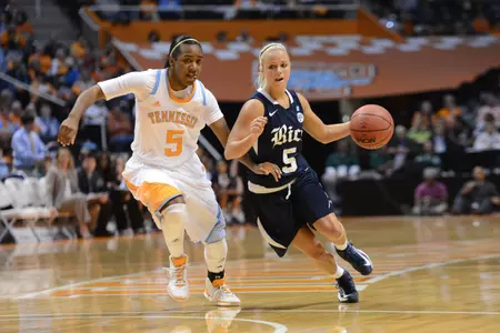 Jessica Goswitz played in front of her hometown fans.