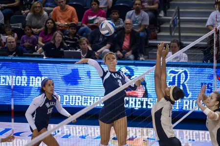 Nancy Cole had 19 kills in the match