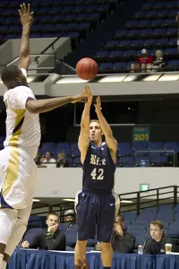 Austin Ramljak sank six three-pointers in Anaheim on Thursday.