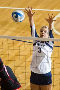 Nancy Cole made her third appearance on the AVCA All-America Honorable Mention list.