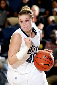 Megan Palmer averaged 17 points and nine rebounds to earn Freshman of the Week.