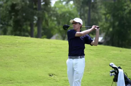 Joe Beck III was one of two Rice golfers to card even par 72s on Monday as the Owls closed the gap with many in the field at the Conference USA Championship.