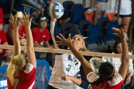 Nancy Cole led with 10 kills