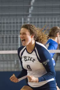 Jillian Humphrey led with 12 kills