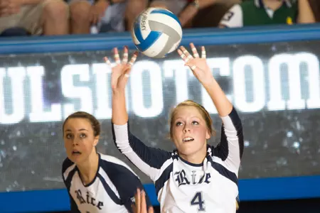 Megan Murphy posted Rice's first triple double since 2006