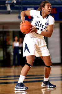 Christal Porter had the first double-double of her career