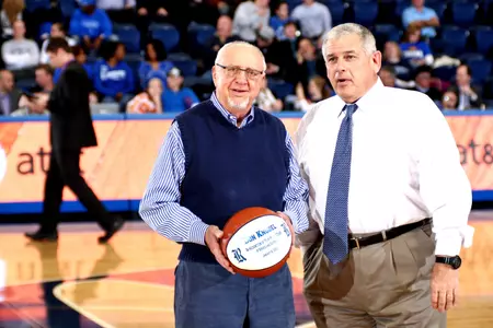 Rice Athletics honored recently retired former coach and "R" Association executive director Don Knodel on Wednesday night.