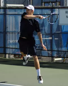 Freshman Tommy Bennett won in his dual debut