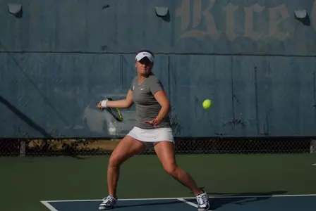 Solomiya Zinko won in her Rice debut on Sunday