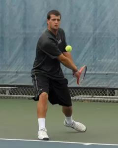 Gustavo Gonzalez won his first career dual matches on Sunday