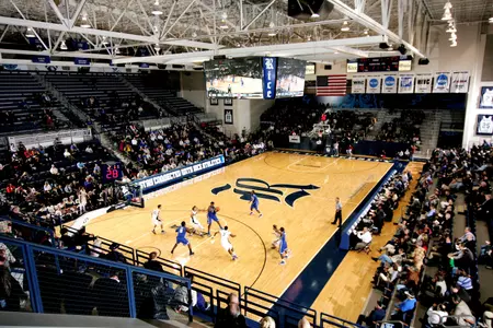<b>Tudor Fieldhouse</b> hosts 28 basketball games in 2013-14
