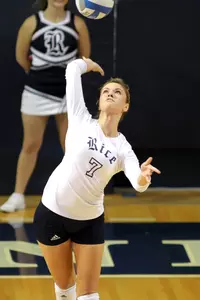 Kimberly Vaio and the Owls will play at FAU on Friday, followed by FIU Sunday afternoon.