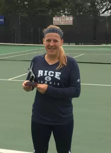 Natalie Beazant captured the main flight singles title