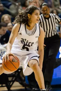 Reem Moussa helped lead the Owls to a 61-53 win over Texas Southern on Monday.