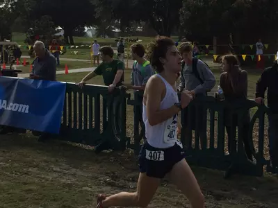 Will Firth placed 12th at Friday's NCAA South Central Regional.