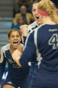 Senior Mariah Riddlesprigger was named the C-USA Defensive Player of the Week on Monday.