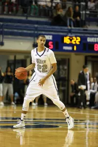 <b>Marcus Jackson</b> tallied 12 points and five assists in his Rice debut.