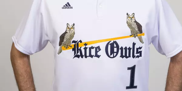<b>Rice baseball's new alternate top is available for purchase this month.</b>
