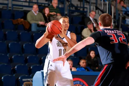 <b>Ross Wilson</b> notched nine points and five rebounds in Rice's win over South Alabama.