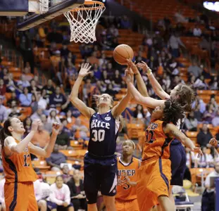 Jessica Kuster had nine rebounds including a key offensive board with :30 remaining