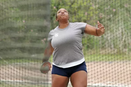 Sharae Robinson won the hammer and the discus
